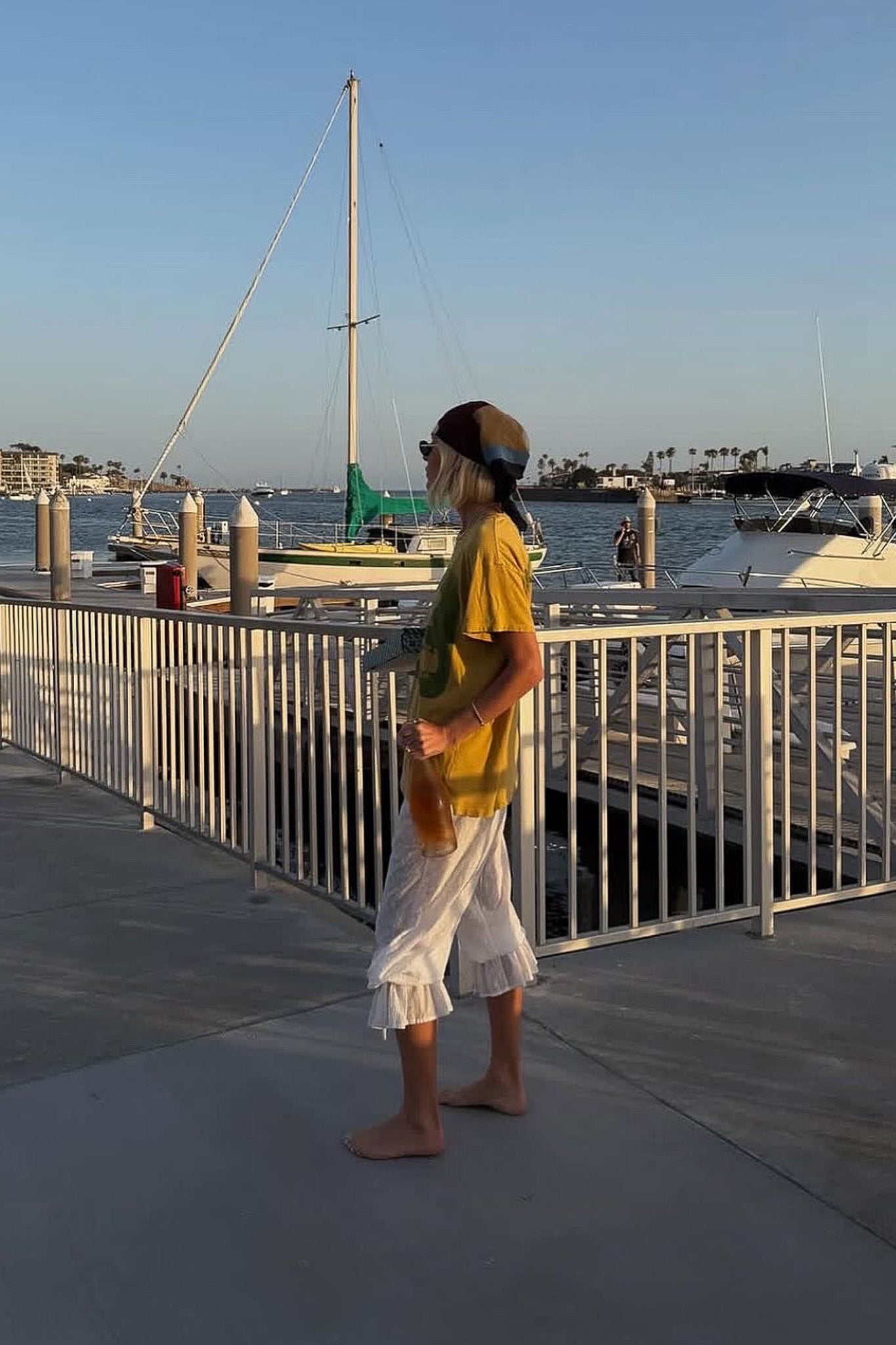 Delilah Pant in Shell