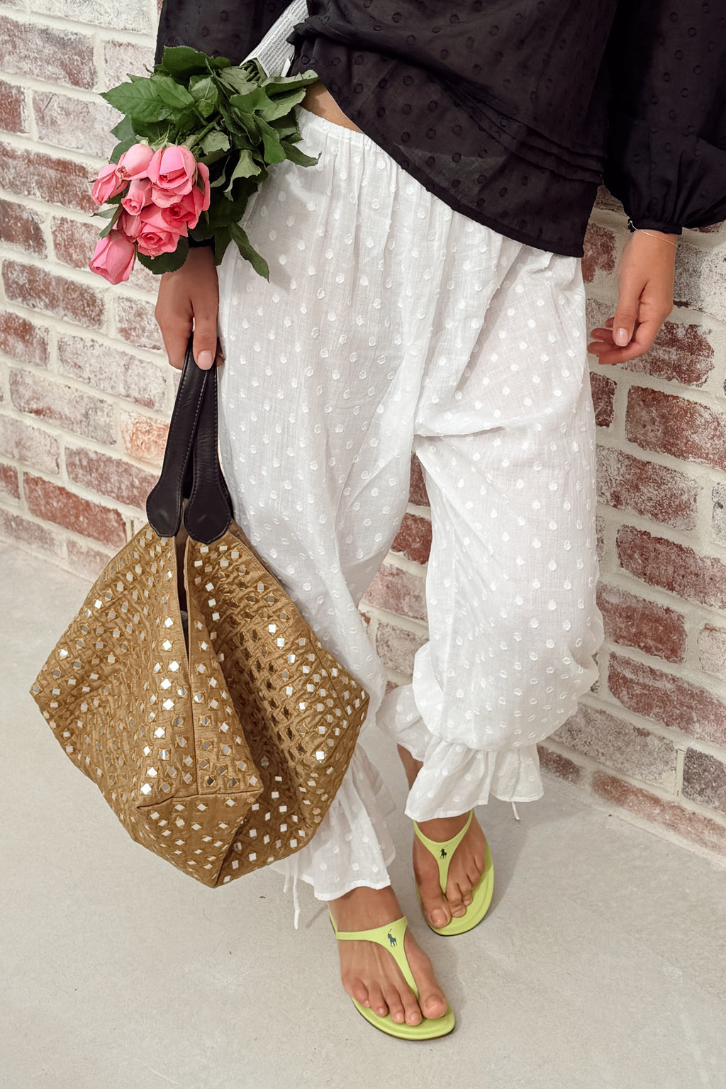 Delilah Pant in Shell