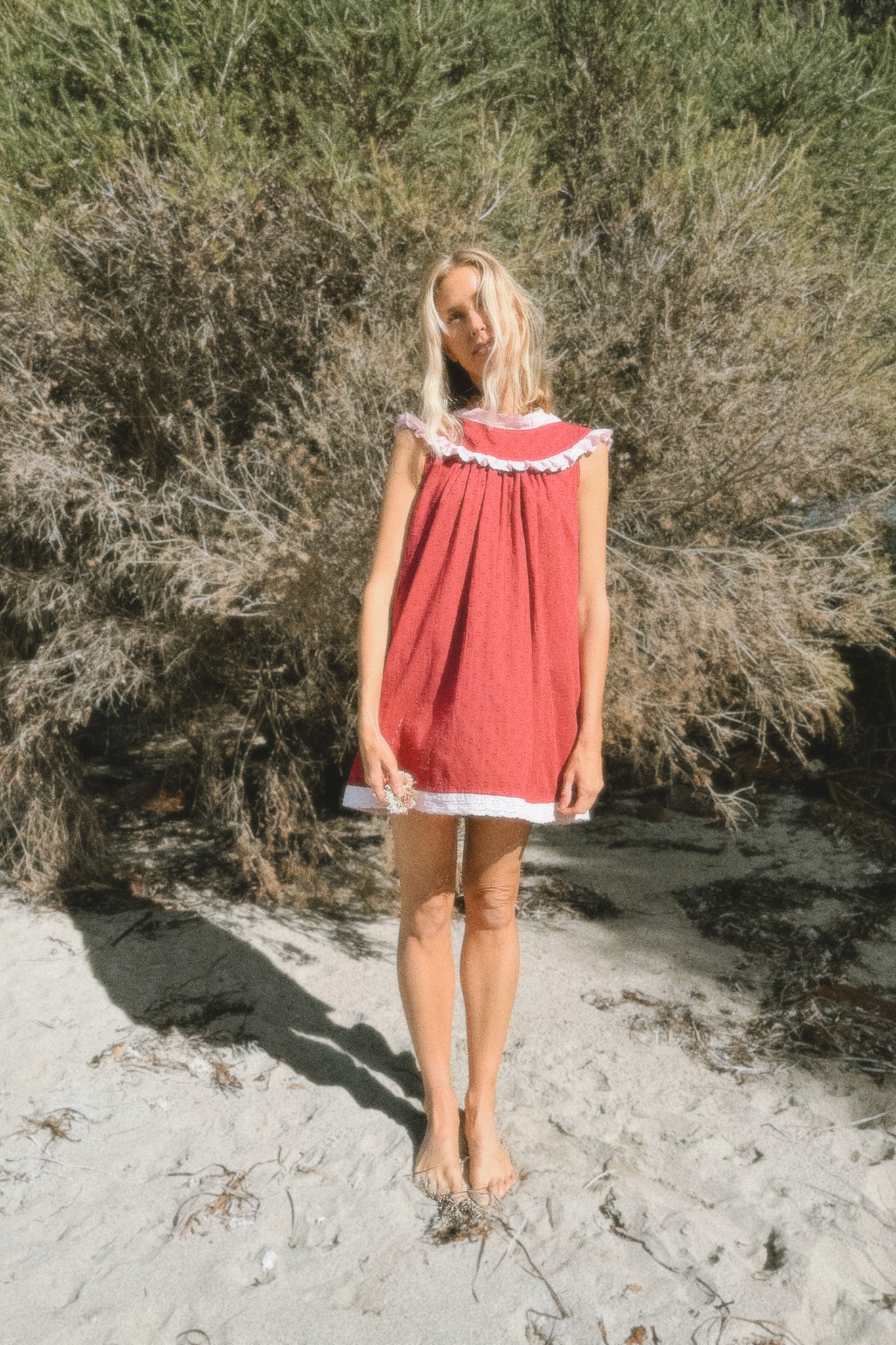 Dorian Mini Dress in Cherry Blossom