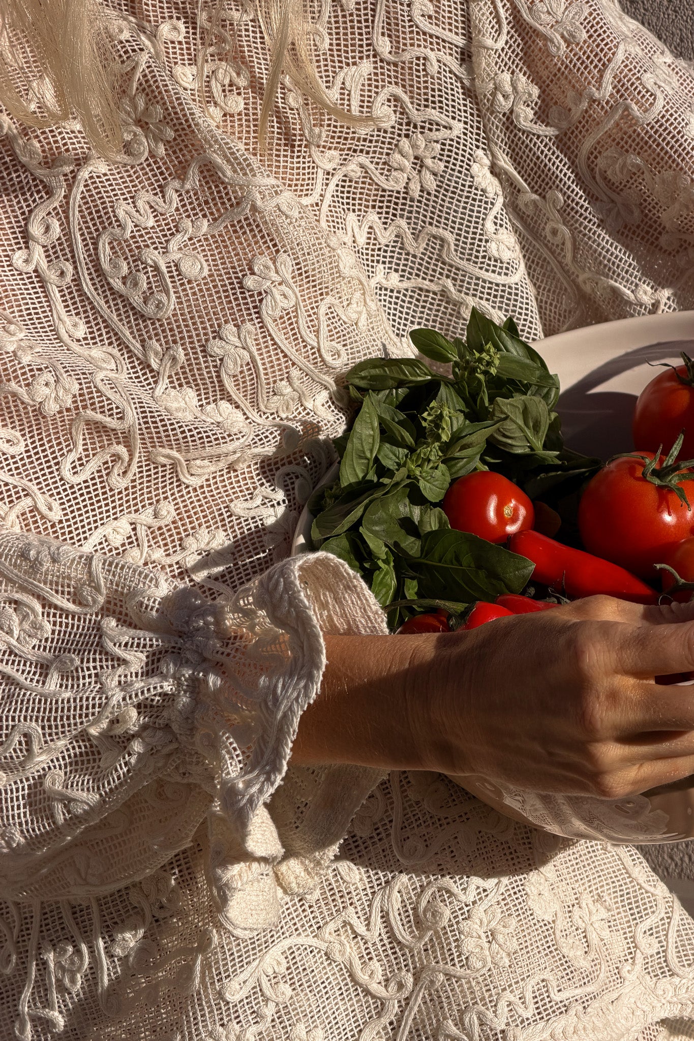 Elio Blouse in Merletto