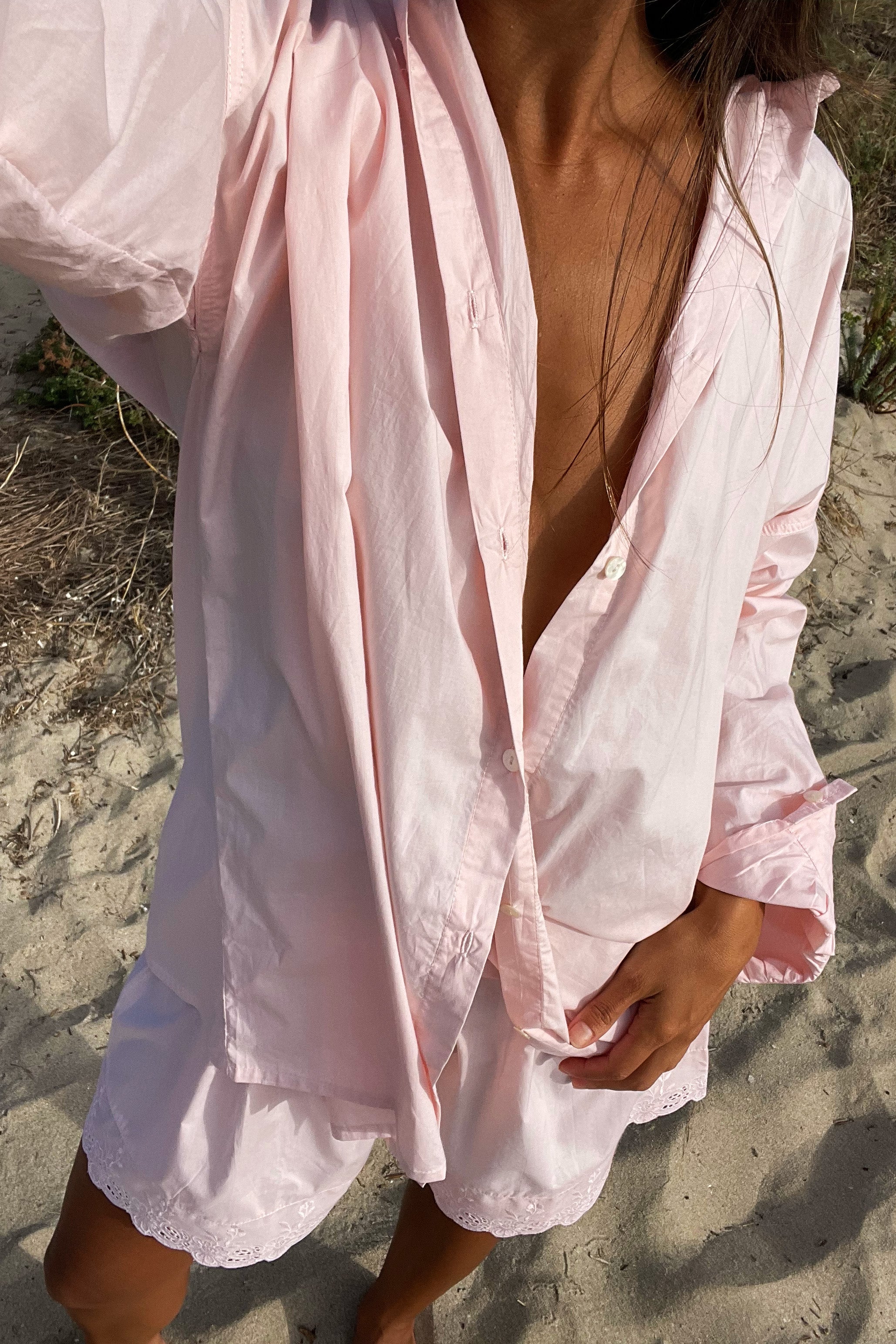 LANEWAY THE LABEL Antique Short in Blush