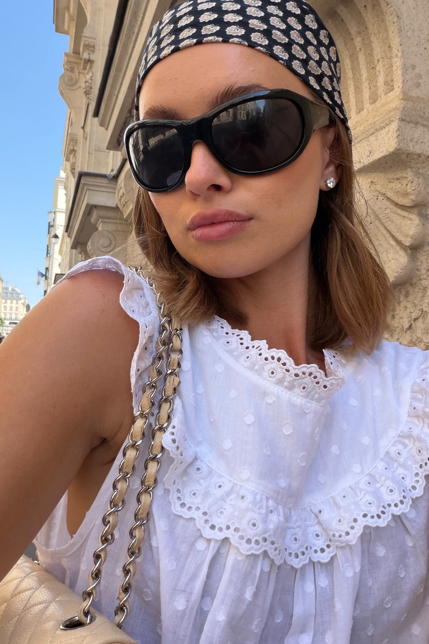 Dorian Mini Dress in Ivory