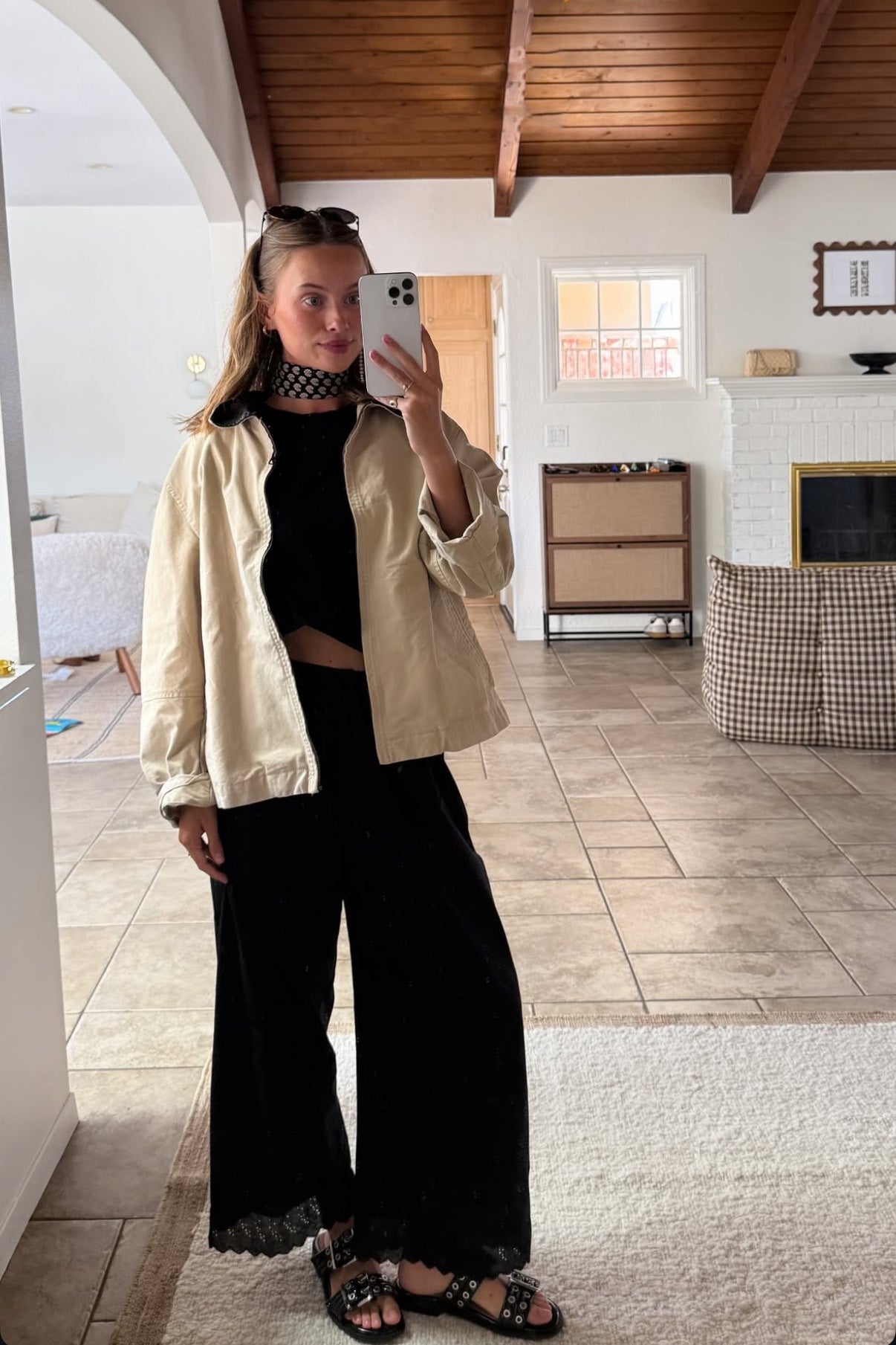 Antique Summer Pant in Noir