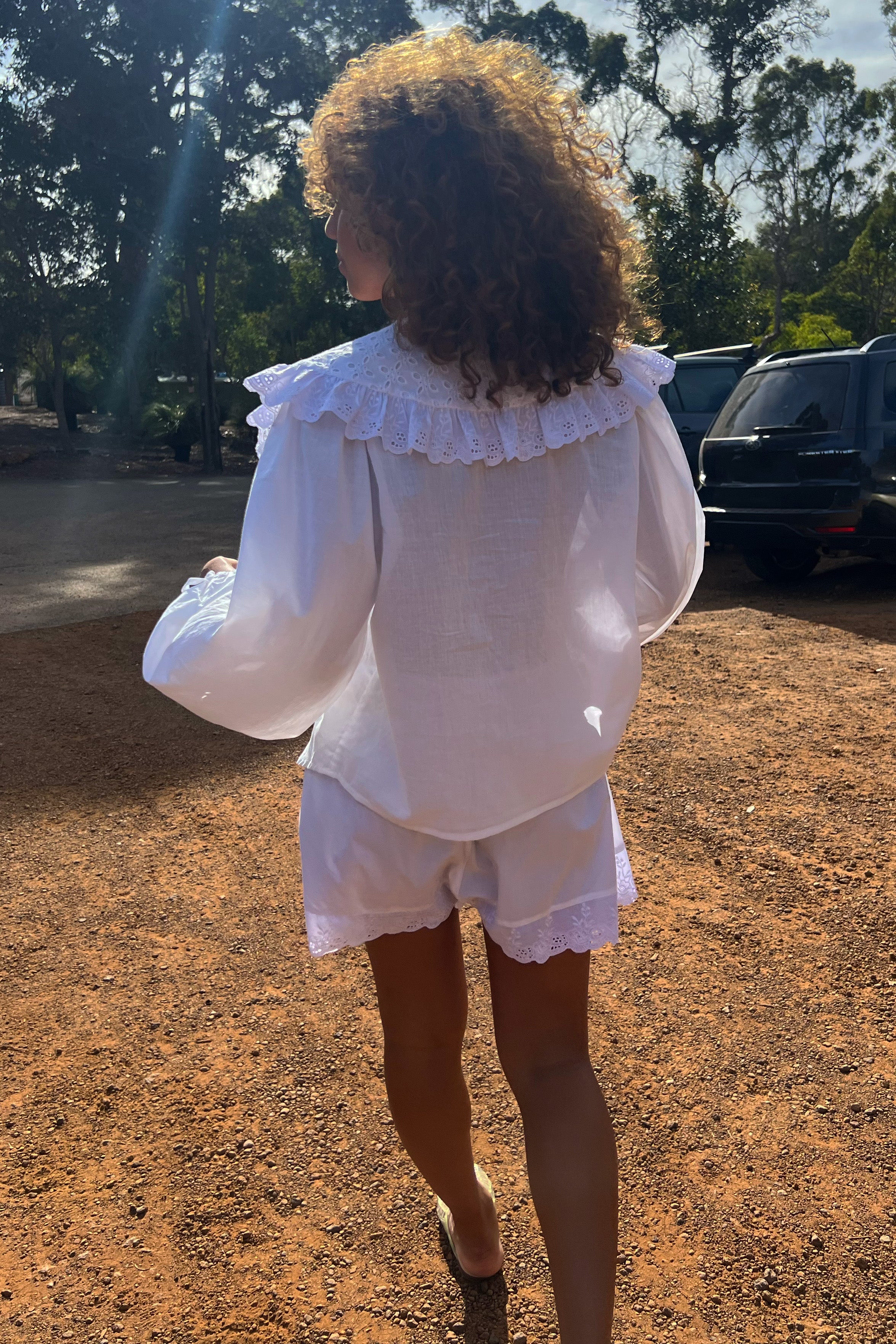 Harrie Blouse in Ivory