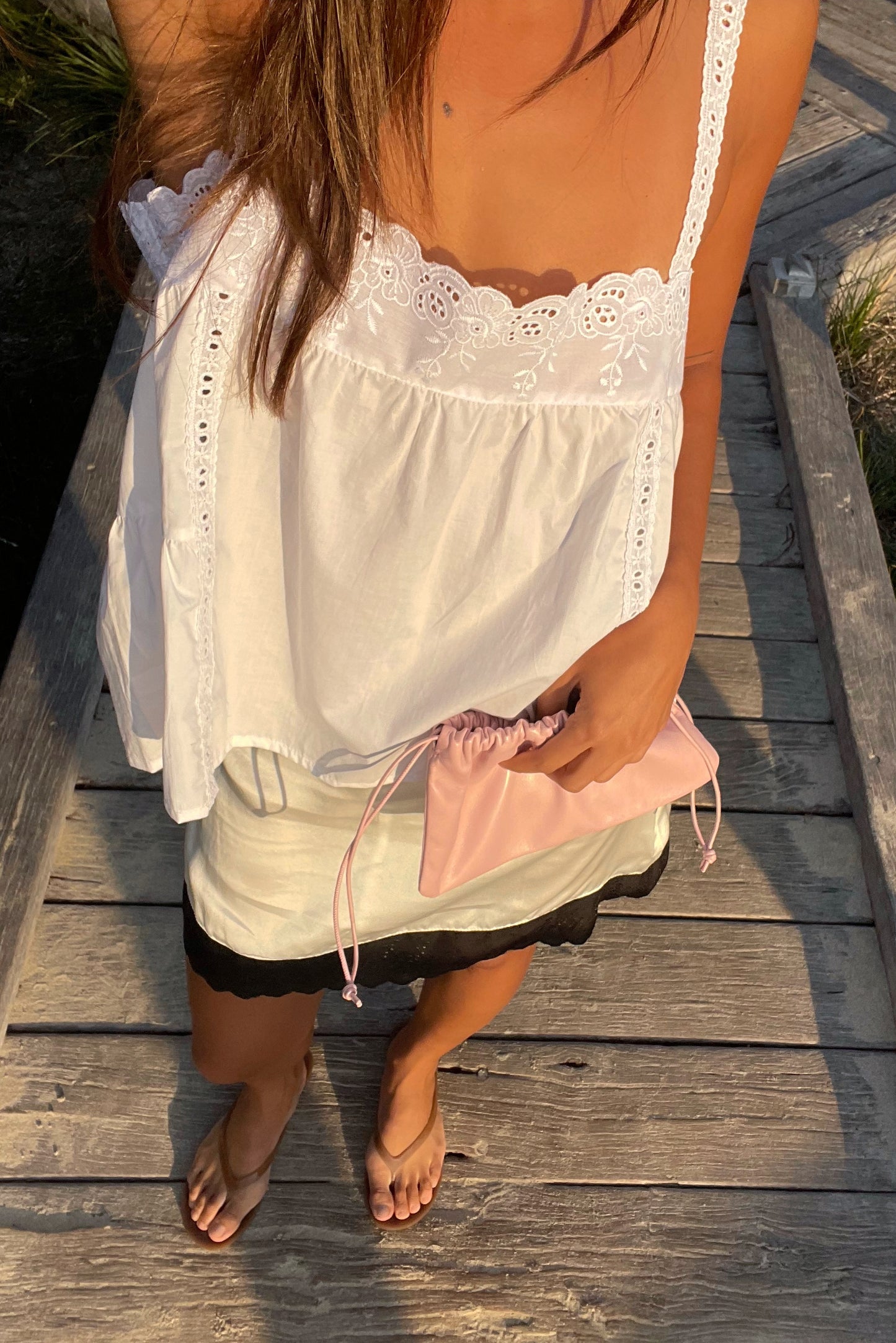 Immy Top in Ivory