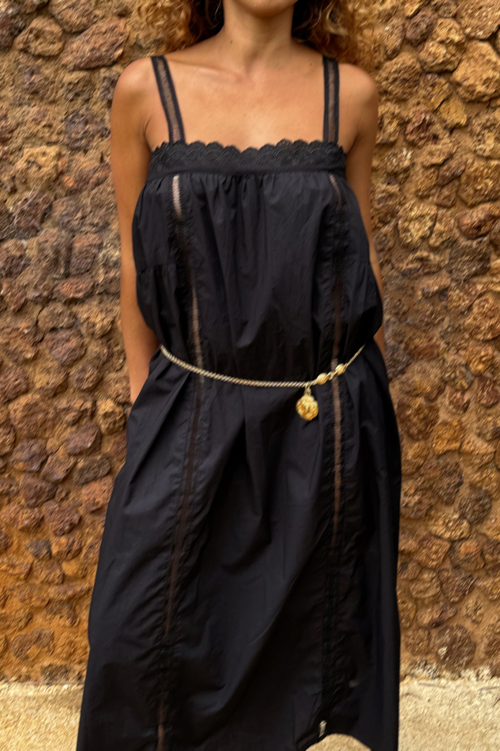 Immy Gown in Noir