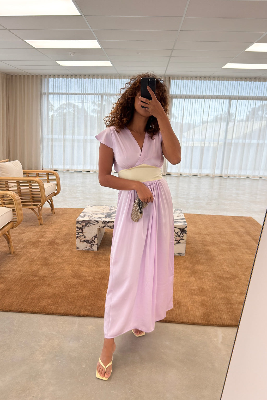 Cecilia Gown in Lilac