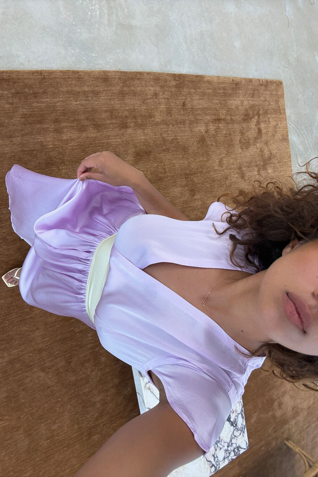 Cecilia Gown in Lilac