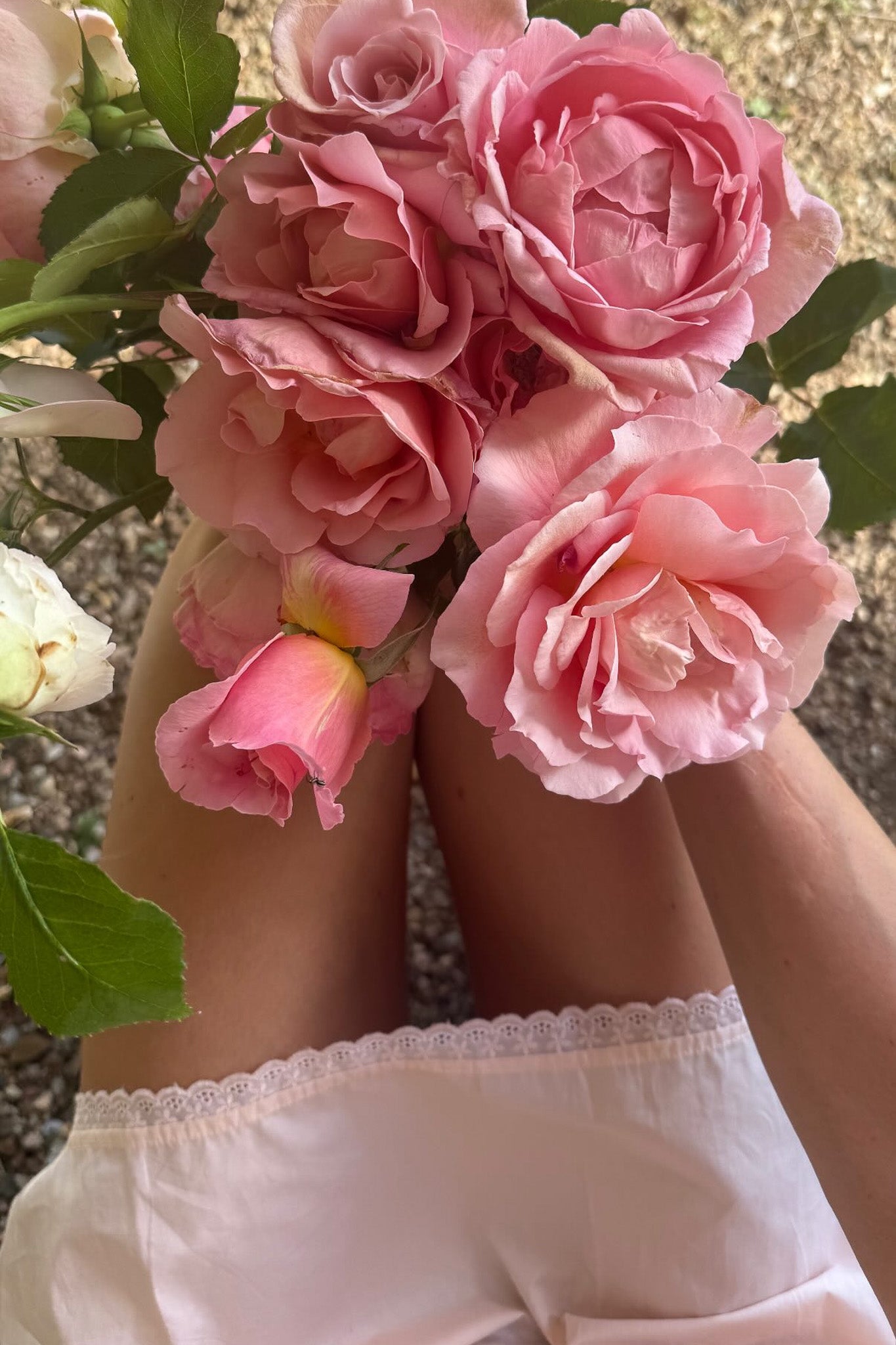 Vintage Cotton Mini in Peach