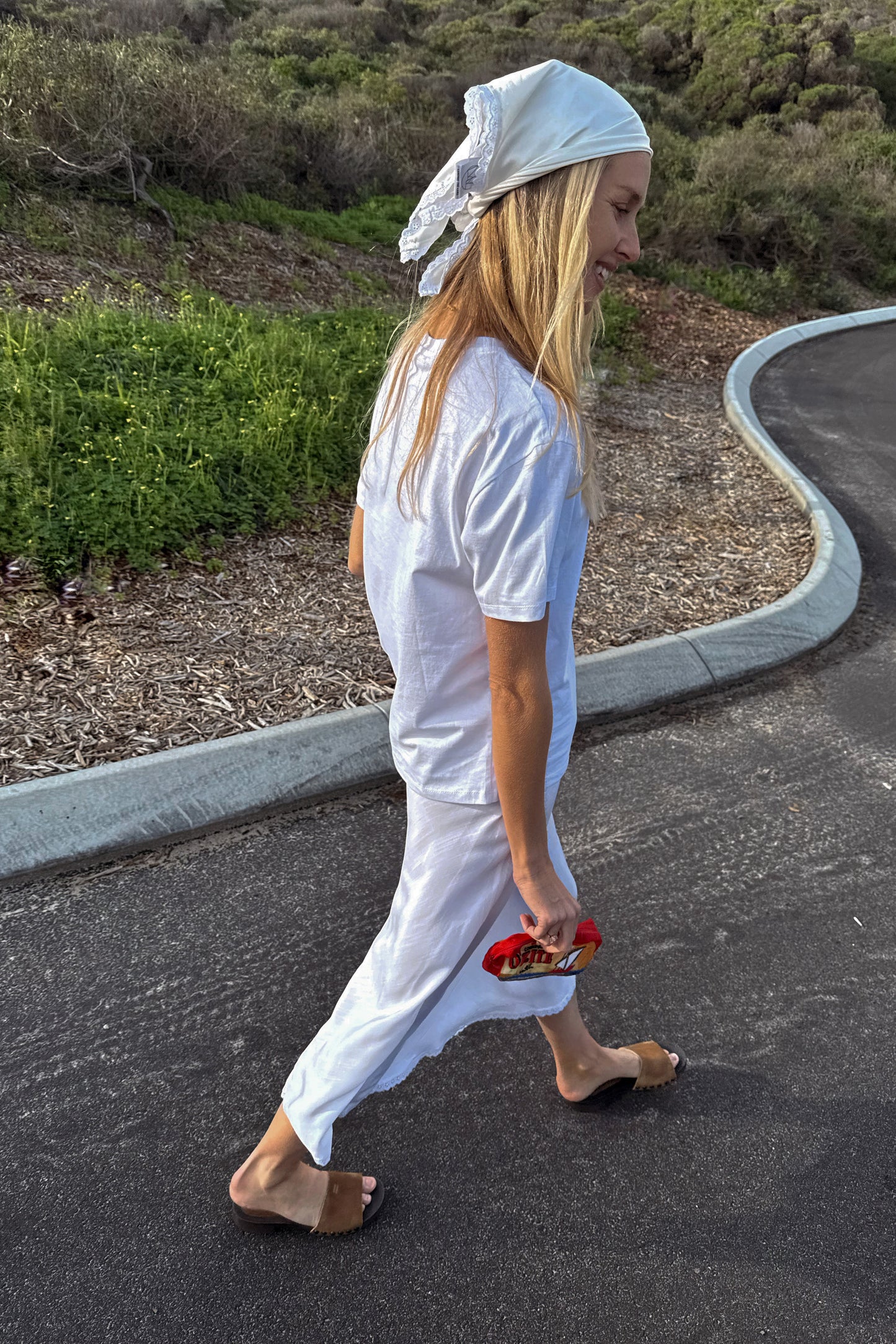 Margot Beach Skirt in Ivory