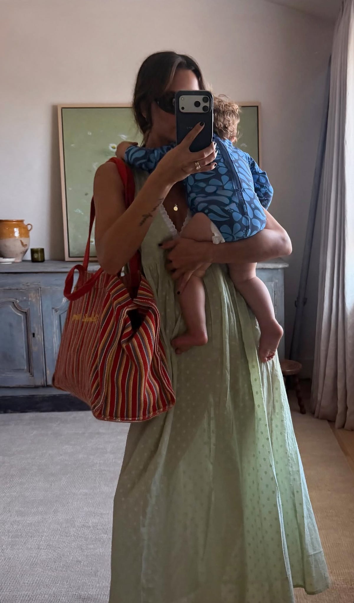 Cora Gown in Seafoam