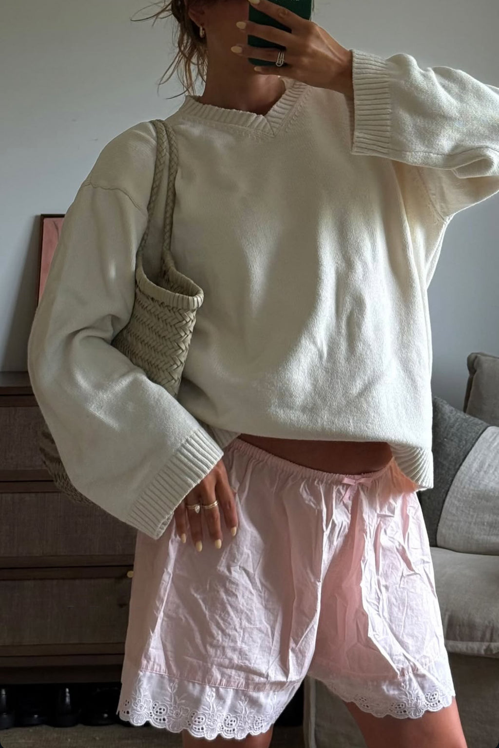 Antique Short in Blush