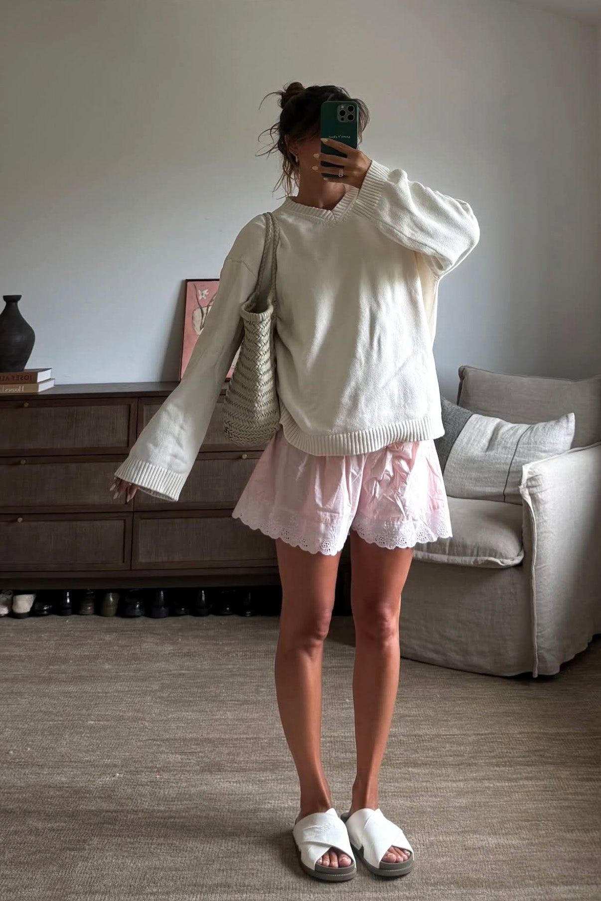 LANEWAY THE LABEL Antique Short in Blush