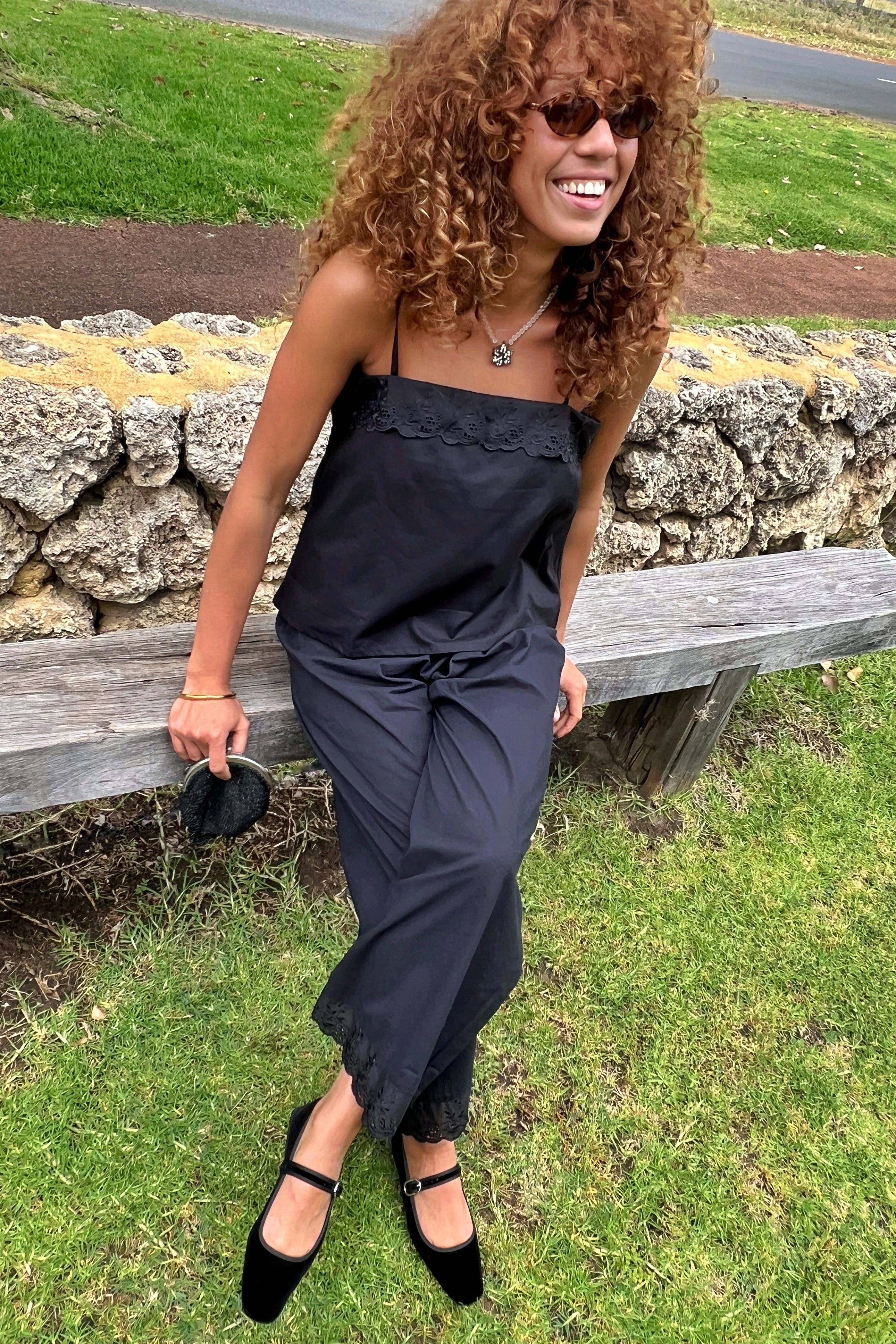 Antique Summer Pant in Noir