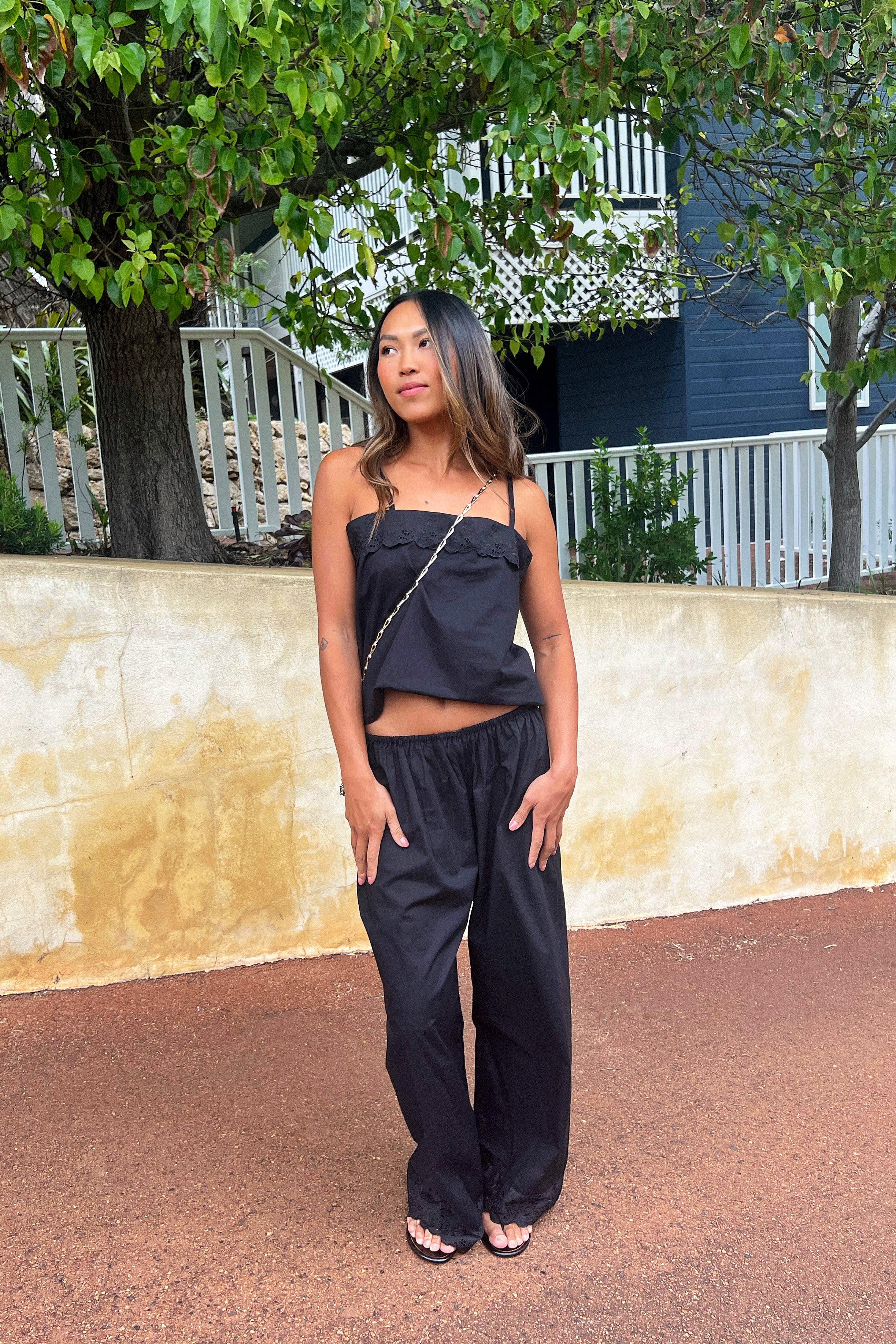 Antique Summer Pant in Noir