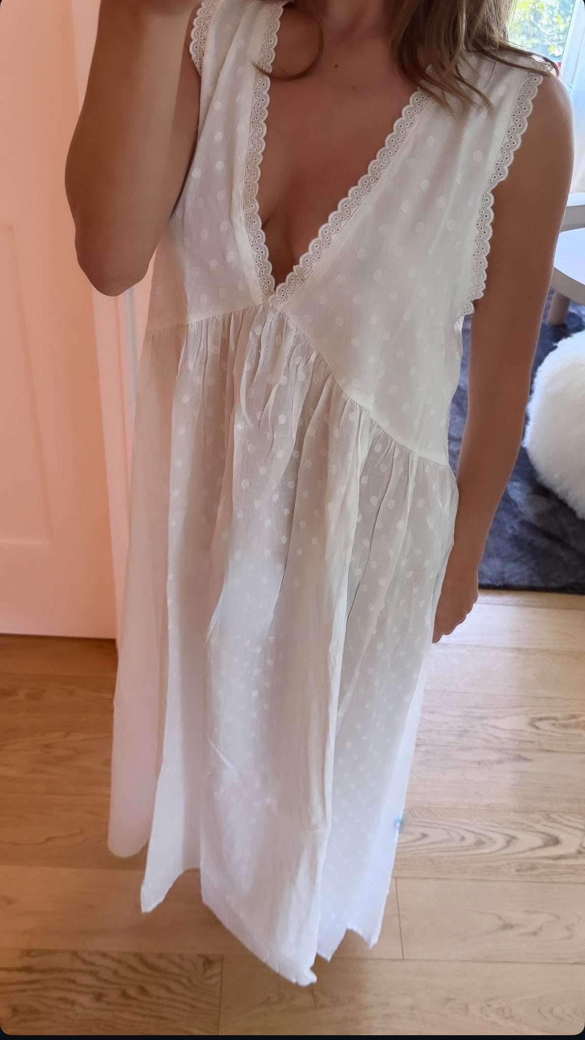 Cora Gown in Shell