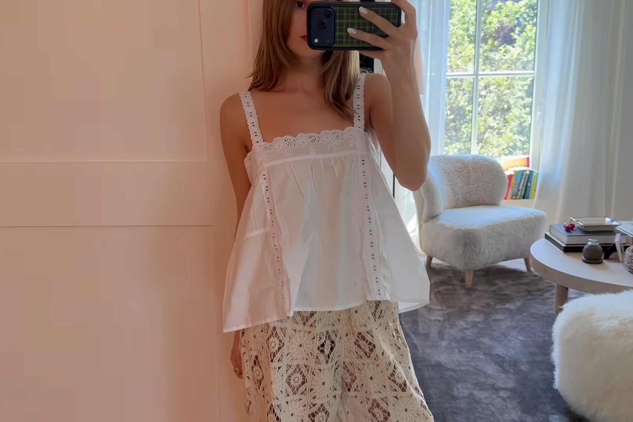 Immy Top in Ivory