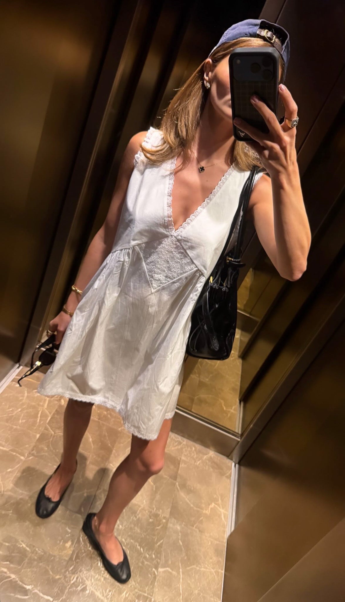 Vintage Cotton Mini in Ivory