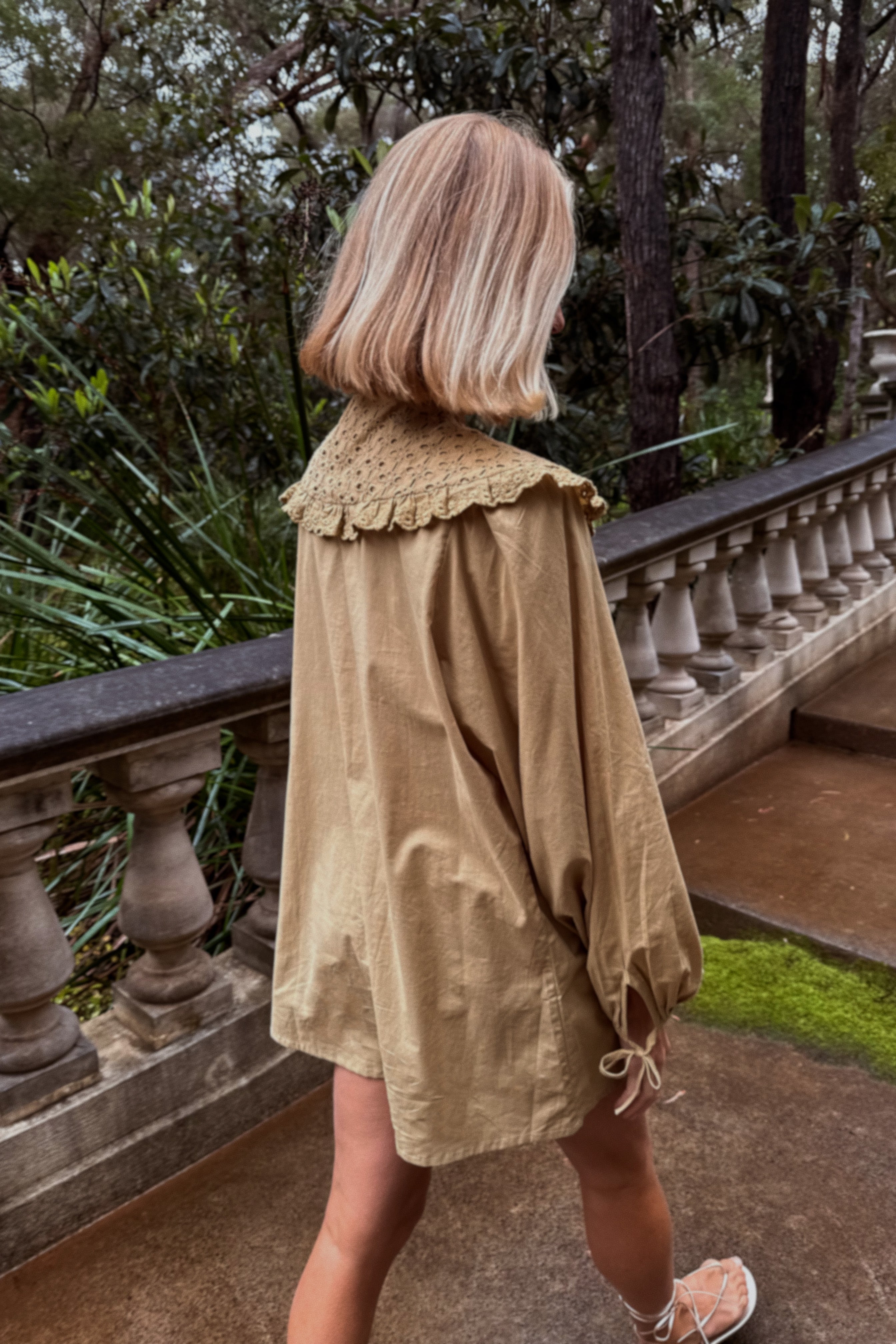 Harrie Mini Dress in Palm