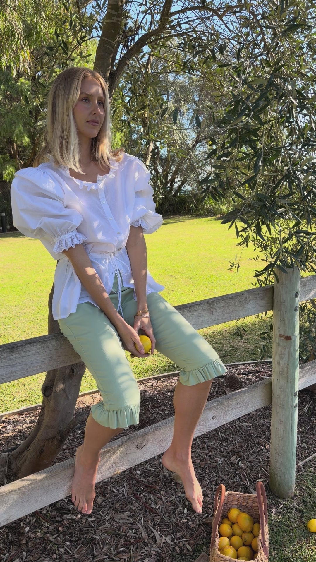 Callie Capri in Seafoam