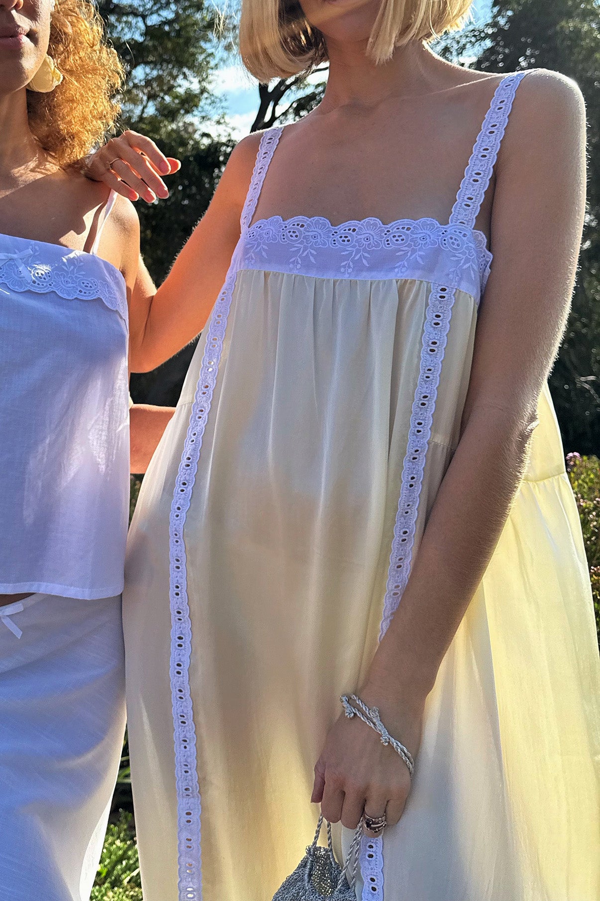 Silk Immy Gown in Butter