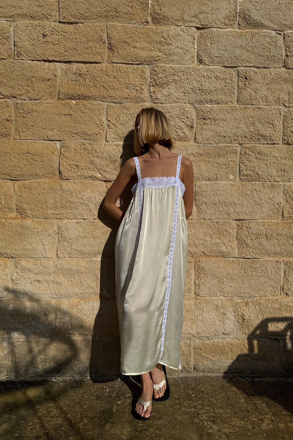 Silk Immy Gown in Butter