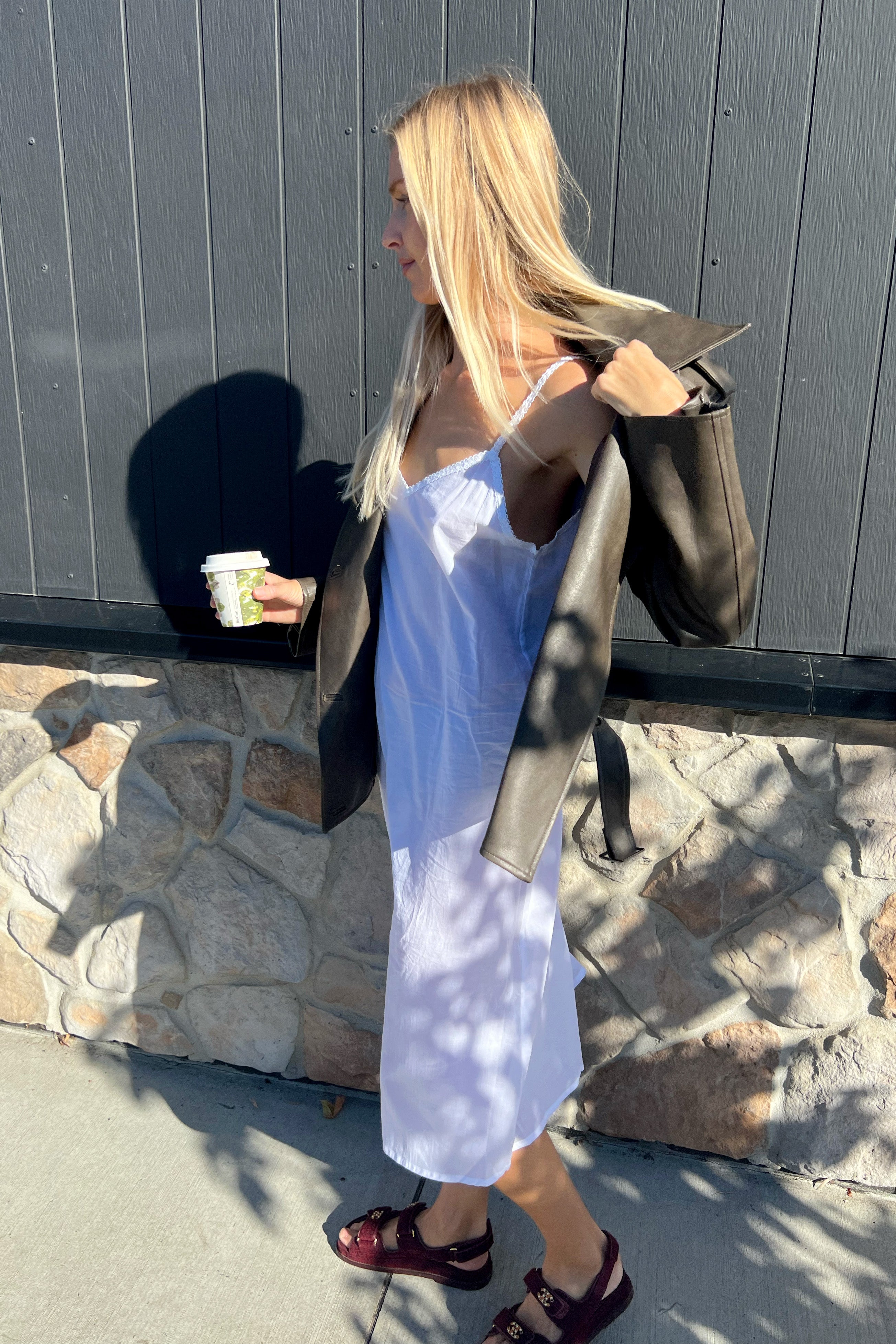 Cotton Slip in Ivory
