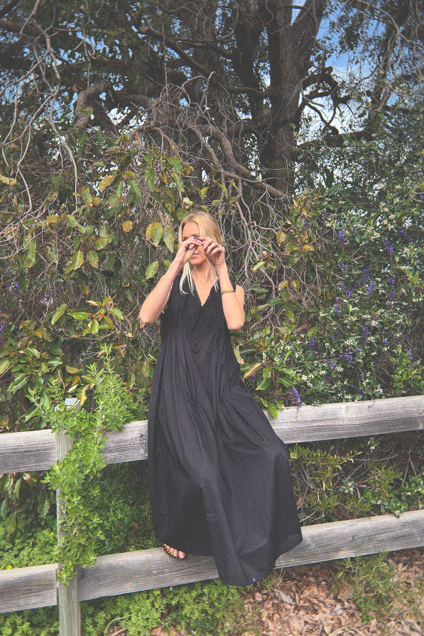 Vintage Gown in Noir