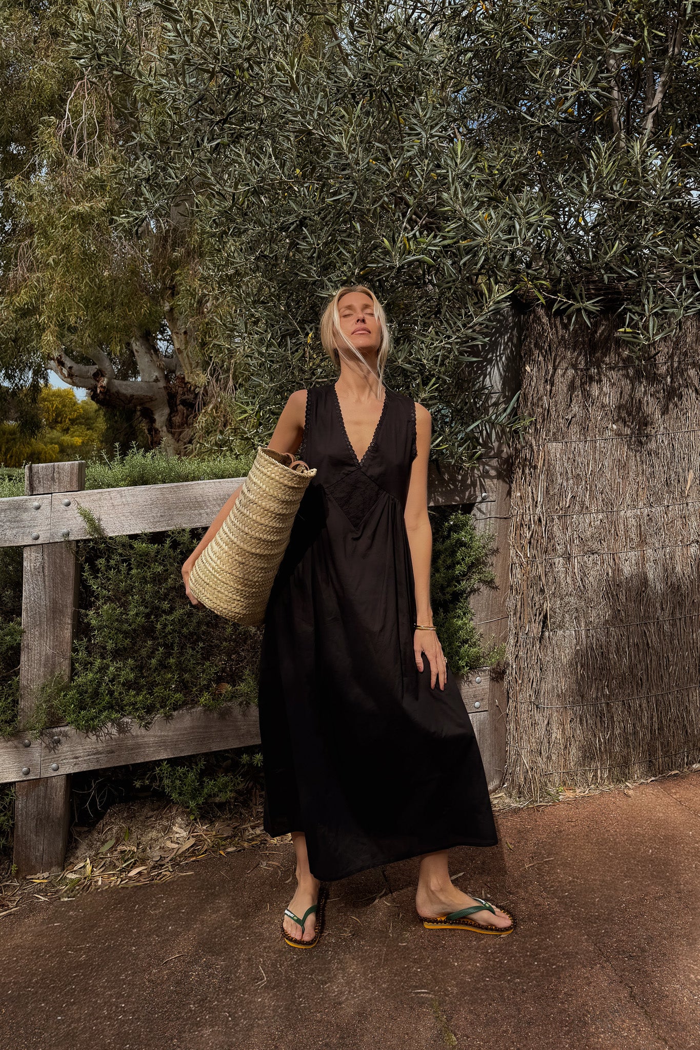Vintage Gown in Noir