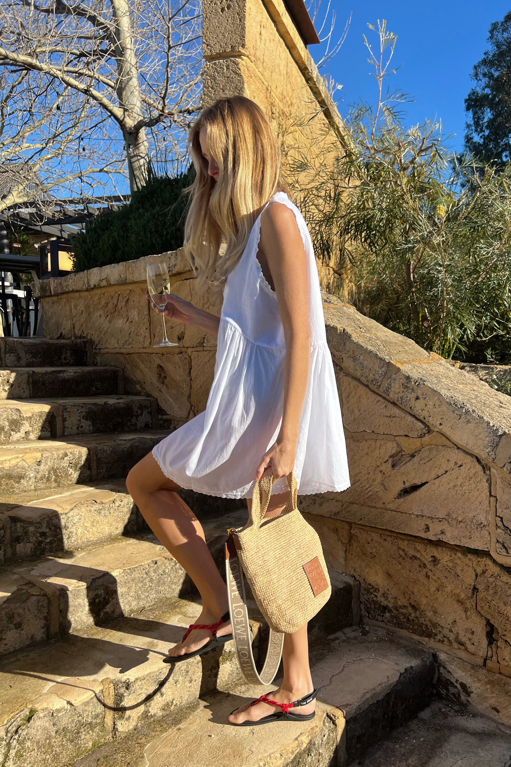 Vintage Cotton Mini in Ivory